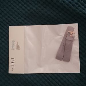 Fitbit replacement straps, rose gold and lavender